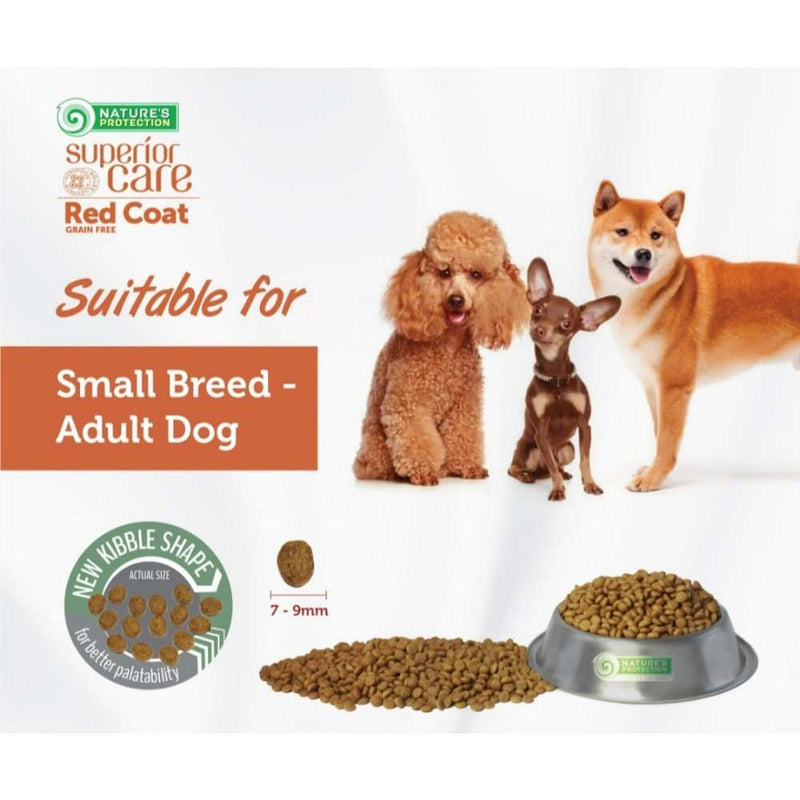 Nature's Protection Red Coat Puppy/Adult Salmon Dog Food 10KG