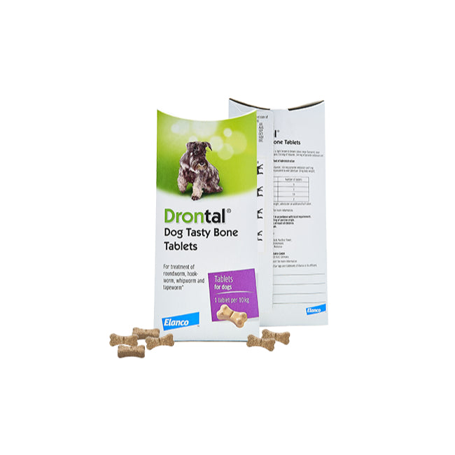 Drontal Tasty Bone Tablet 1PCS/6PCS