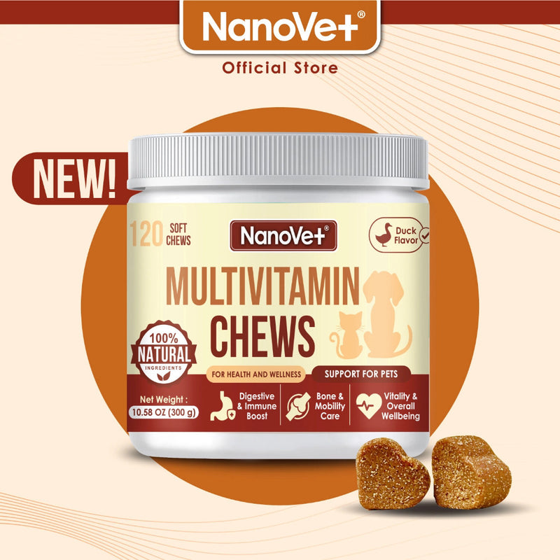 NANOVET MULTIVITAMIN CHEW (45 CHEW)