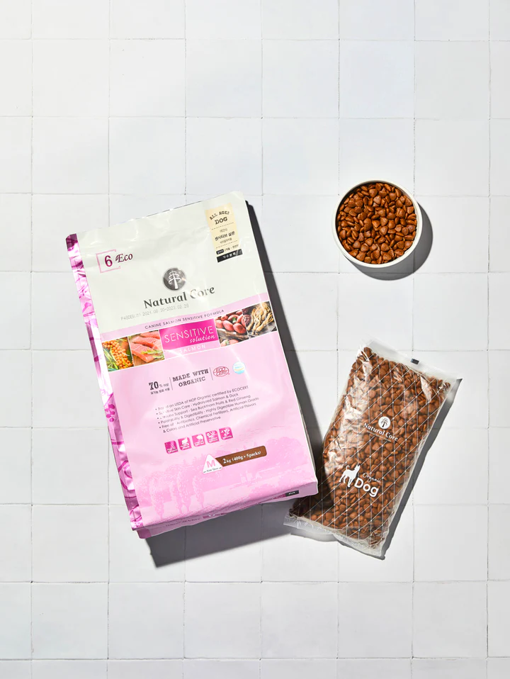 NATURAL CORE DOG FOOD - ECO6 SENSITIVE SALMON 1KG
