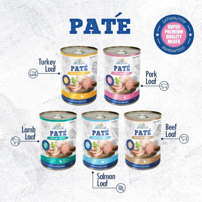 Alps Natural Pate Caneed Food 400G