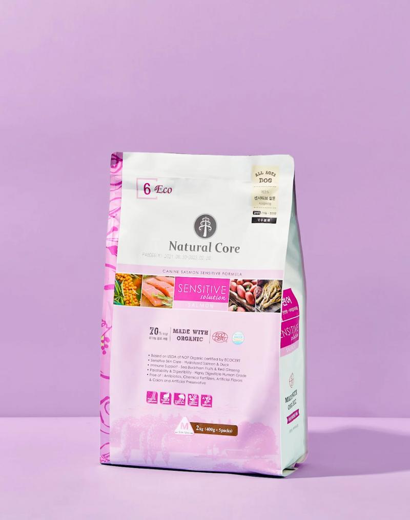 NATURAL CORE DOG FOOD - ECO6 SENSITIVE SALMON 6KG