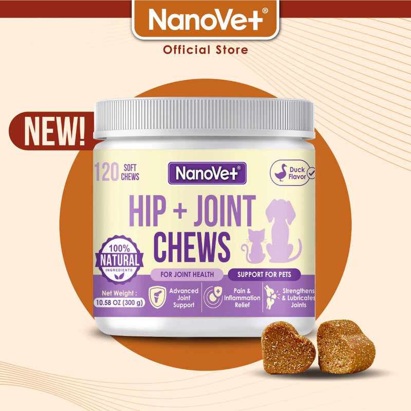 NANOVET HIP + JOINT CHEW (45 CHEW)