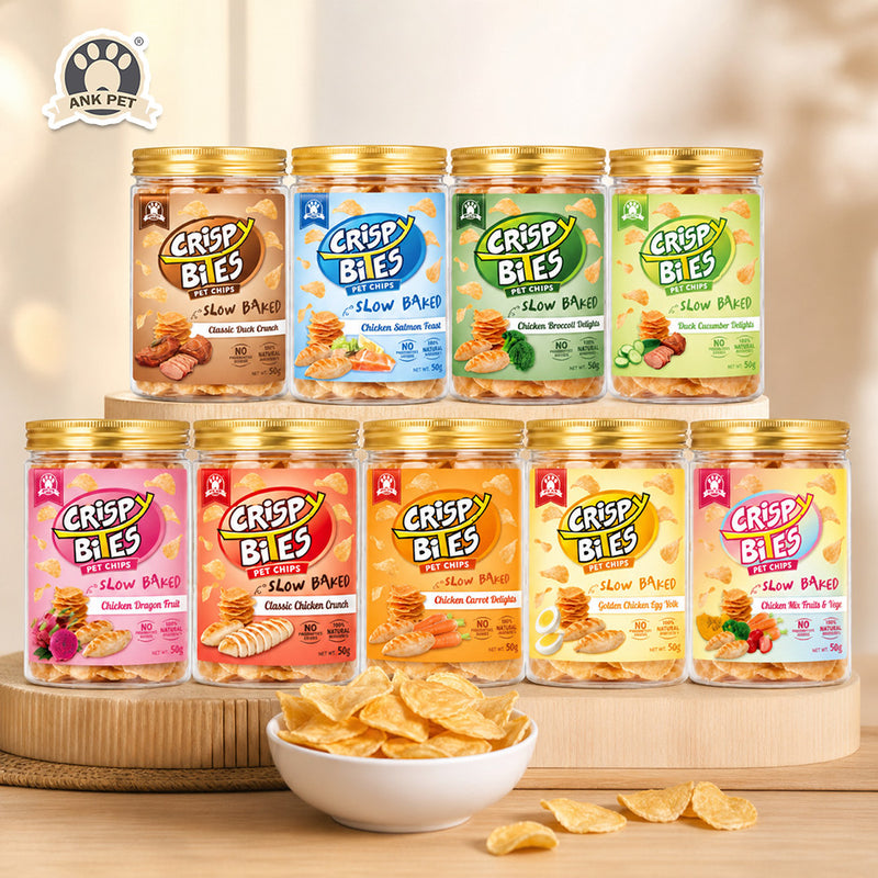 ANK Pets Crispy Bites - Natural Nutritious Pet Chips