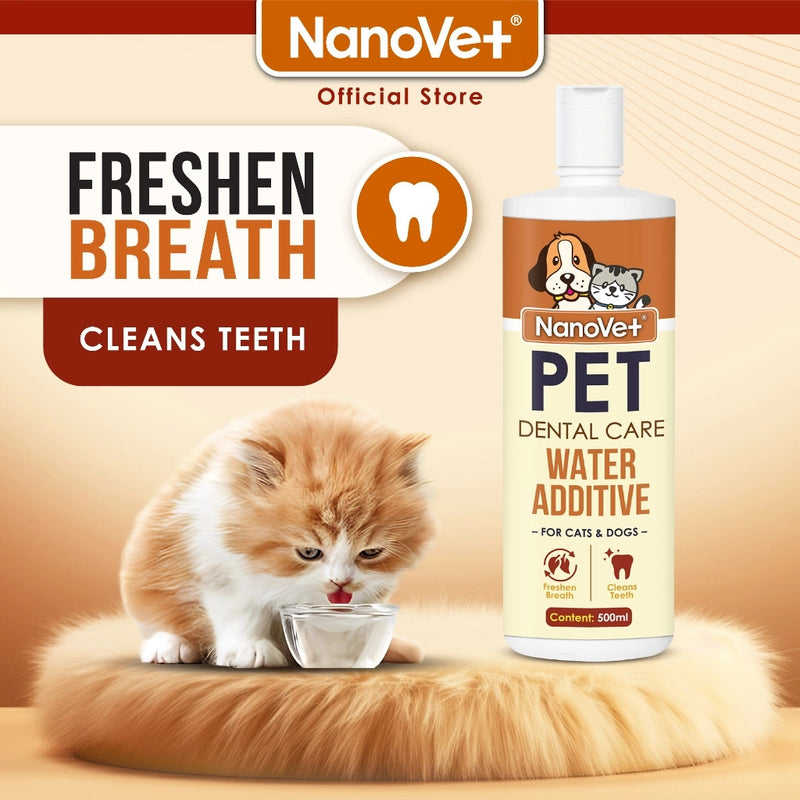 NANOVET DENTAL WATER ADDITIVE 500ML
